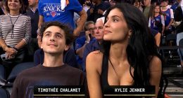 Kylie Jenner and Timothée Chalamet go viral after flirty moment at NBA