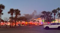 LIVE: Live look at aftermath of fire at St. Pete Beach CVS, Publix