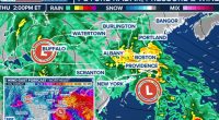 Late-season nor'easter to ruin Memorial Day travel on the East Coast