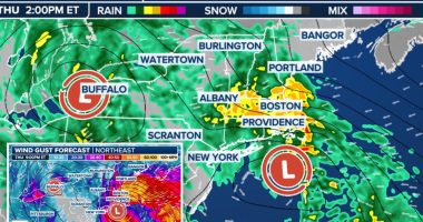 Late-season nor'easter to ruin Memorial Day travel on the East Coast