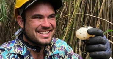Chris 'Willow' Wilson was collecting crocodile eggs when the chopper crashed.