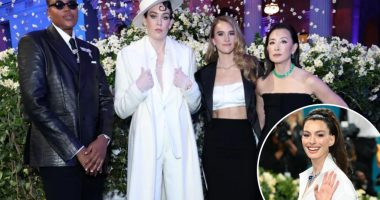 Liberty stars' reveling in Met Gala spotlight included Anne Hathaway game invitation