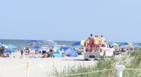 Lifeguards ensure safety at Jacksonville Beach on Memorial Day 2025