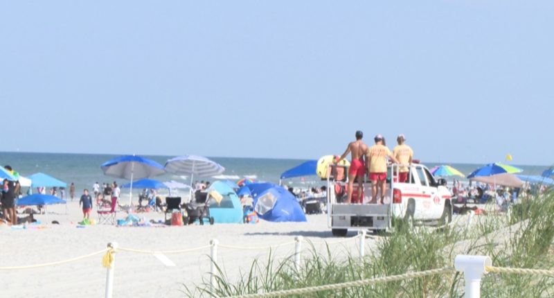 Lifeguards ensure safety at Jacksonville Beach on Memorial Day 2025