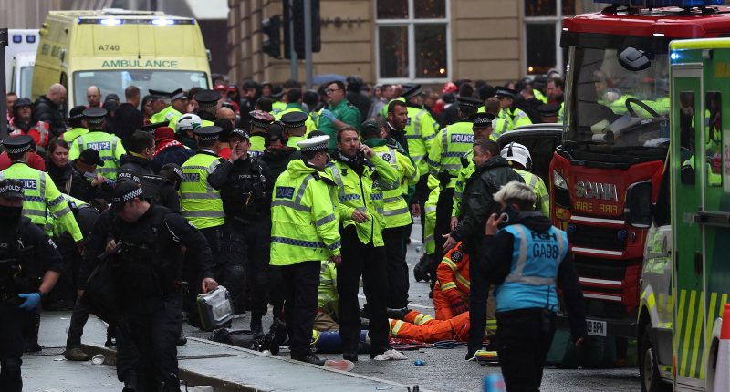 Liverpool parade car crash today: Driver crashes into soccer fans, injuring 45 people; incident not believed to be terrorism