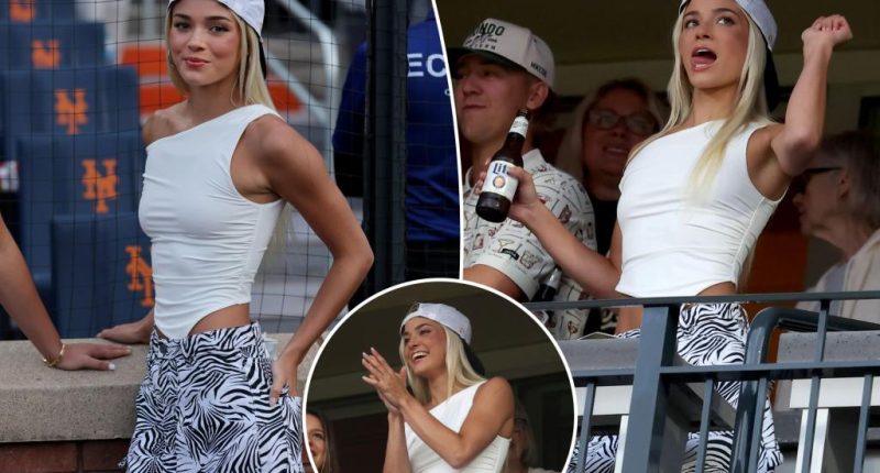 Livvy Dunne takes in Paul Skenes' Citi Field debut as Pirates battle Mets