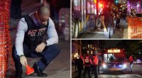 Longtime New Yorker walking on Central Park West is grazed by stray bullet in 'terrifying' ordeal