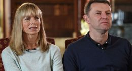 Photo of Kate and Gerry McCann.