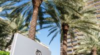 St. Regis Bal Harbour hotel sign and building.