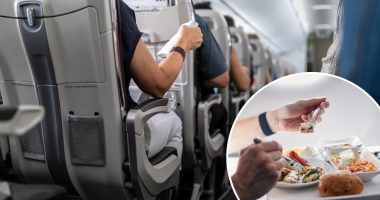 Man charged after allegedly touching passenger, their food on plane