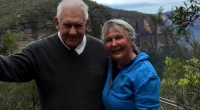 Ted Grantham (left) died in a house fire this morning.