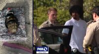 Man hurls grenade from stolen car while fleeing cops: Police