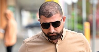 Zafer Halwani, aged 33, arrives at Goulburn Courthouse in Goulburn, NSW on Wednesday.