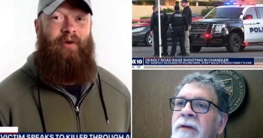 Man shot dead in road rage incident reincarnated in AI video to deliver message to his killer in court