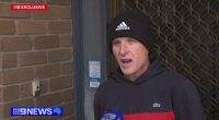 A Melbourne man has told of his terror as armed thugs threatened to shoot him after smashing their way into his home.