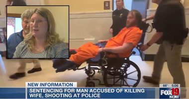 Man who shot wife, left her to freeze to death is sentenced