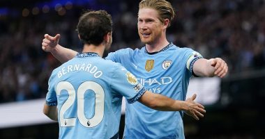 Manchester City 1-0 Wolves: Kevin De Bruyne's first half strike secures crucial win for hosts in race to qualify for the Champions League