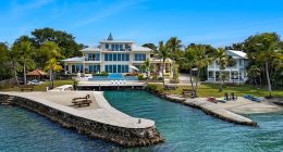 Mansion where you can arrive by air, land or water has huge price tag