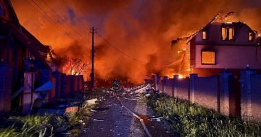 Massive Russian drone-and-missile attack on Ukraine kills at least 7 people, officials say