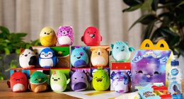 McDonald's Australia have announced a limited-time Squishmallows Happy Meal,with 14 ultra-soft toy characters to collect