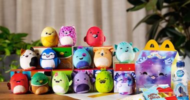 McDonald's Australia have announced a limited-time Squishmallows Happy Meal,with 14 ultra-soft toy characters to collect