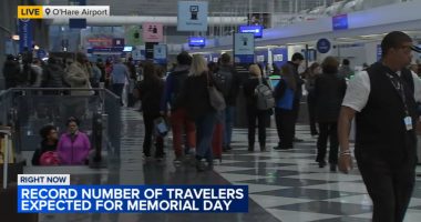Memorial Day weekend 2026: Travelers set to pack Chicago roads, O'Hare and Midway airports