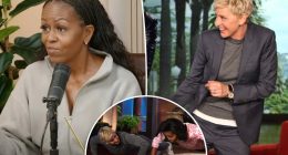 Michelle Obama calls out Ellen DeGeneres for forcing her to do this