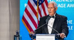 Mike Pence receives JFK Profile in Courage Award for January 6 actions