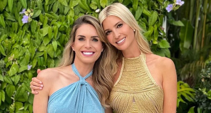 'Missing' Trump aide Hope Hicks returns to fold with Ivanka embrace