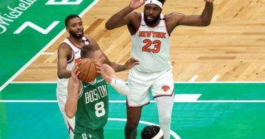 Mitchell Robinson huge force in paint once again in Knicks' Game 2 win
