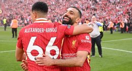 Mohamed Salah sends emotional message to Trent Alexander-Arnold and makes prediction for the future - after Liverpool star confirmed his looming exit