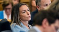Karen Read at a murder trial.