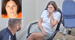 Moment baby-killer calmly admits to suffocating, burning 'Baby Moses' caught on tape