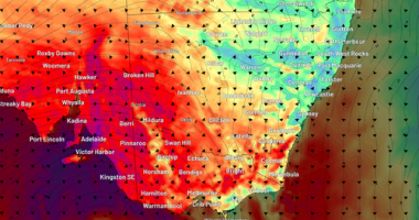 Most powerful cold front of the year to smash states with 125km/hr winds
