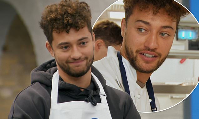 Myles Stephenson sliced off his thumb during Celebrity Masterchef