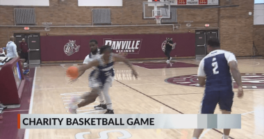 NFL player, Danville native Trent Sherfield hosts charity basketball game at high school