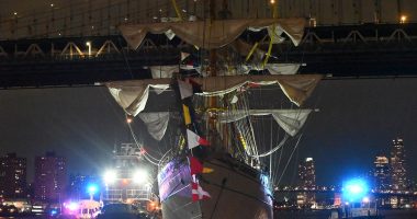 NTSB launches 'go-team' of specialized investigators after Brooklyn Bridge struck by Mexican navy ship