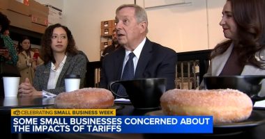 National Small Business Week 2025: Milwaukee Avenue Corridor in Chicago raises concerns over tariffs to Durbin, Ramirez