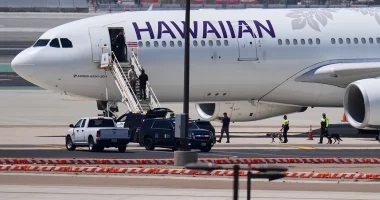 Navy technician arrested for allegedly making false bomb threat on Hawaiian Airlines flight