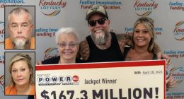 Powerball winner and his girlfriend arrested after bar fight