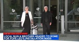 New Lenox Providence Catholic High School teacher Brother David Relstab to be part of Pope Leo XIV installation Mass at Vatican