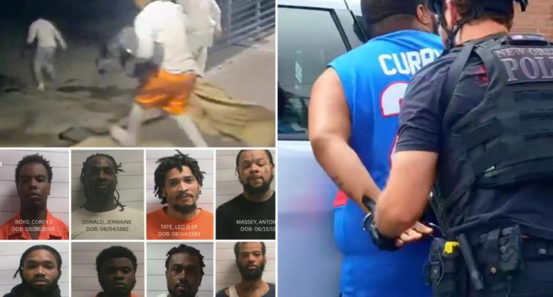 New Orleans police arrest Emmit Weber for helping in Orleans Parish Correctional Facility prison escape