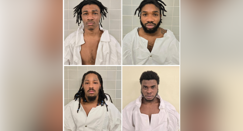 New booking photos released of recaptured Louisiana inmates as manhunt continues