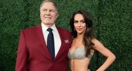 New footage emerges of 'creepy' Bill Belichick's walk of shame as Jordon Hudson's extraordinary ruse for steamy getaway is revealed