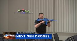 New-generation drones: Experimental drones developed for Chicago-area law enforcement to neutralize mass shooters, disable weapons