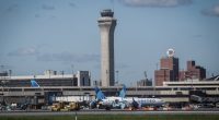 United Airlines planes at Newark Liberty International Airport.