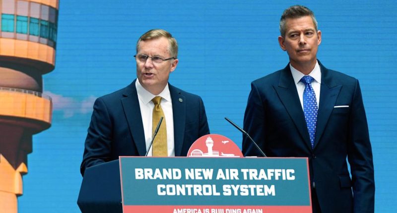 Newark airport's flight capacity to be reduced, Sean Duffy says