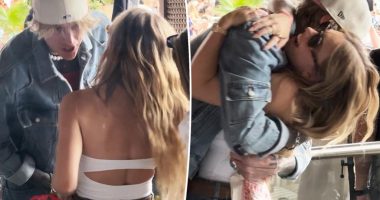 Newly-single Sydney Sweeney shares intimate moment with MGK in Las Vegas