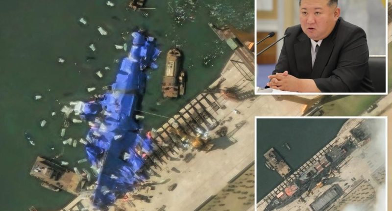 North Korea using balloons to stop damaged warship from sinking