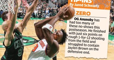 OG Anunoby no-shows in blowout loss